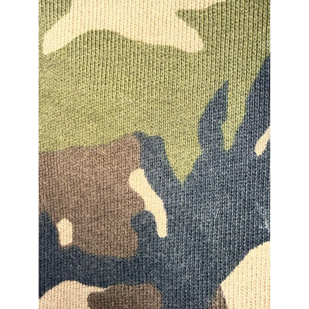 Ralph Lauren Kids Camo Zip Up Hoodie Green Camouflage Fleece Sweatshirt 24M